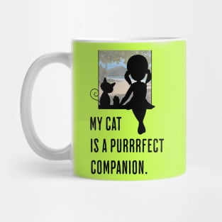 My Cat is a Purrrfect Companion Mug